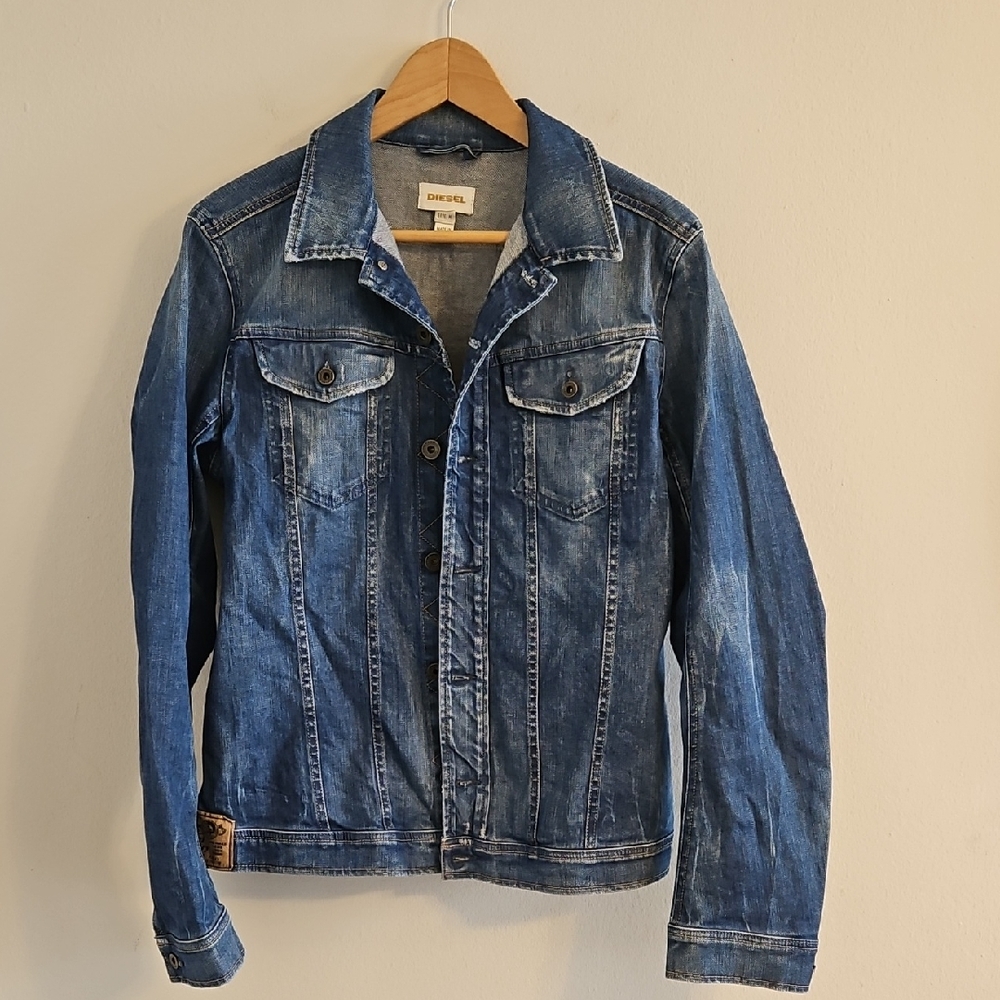 Diesel Men's Classic Blue Denim Jacket
